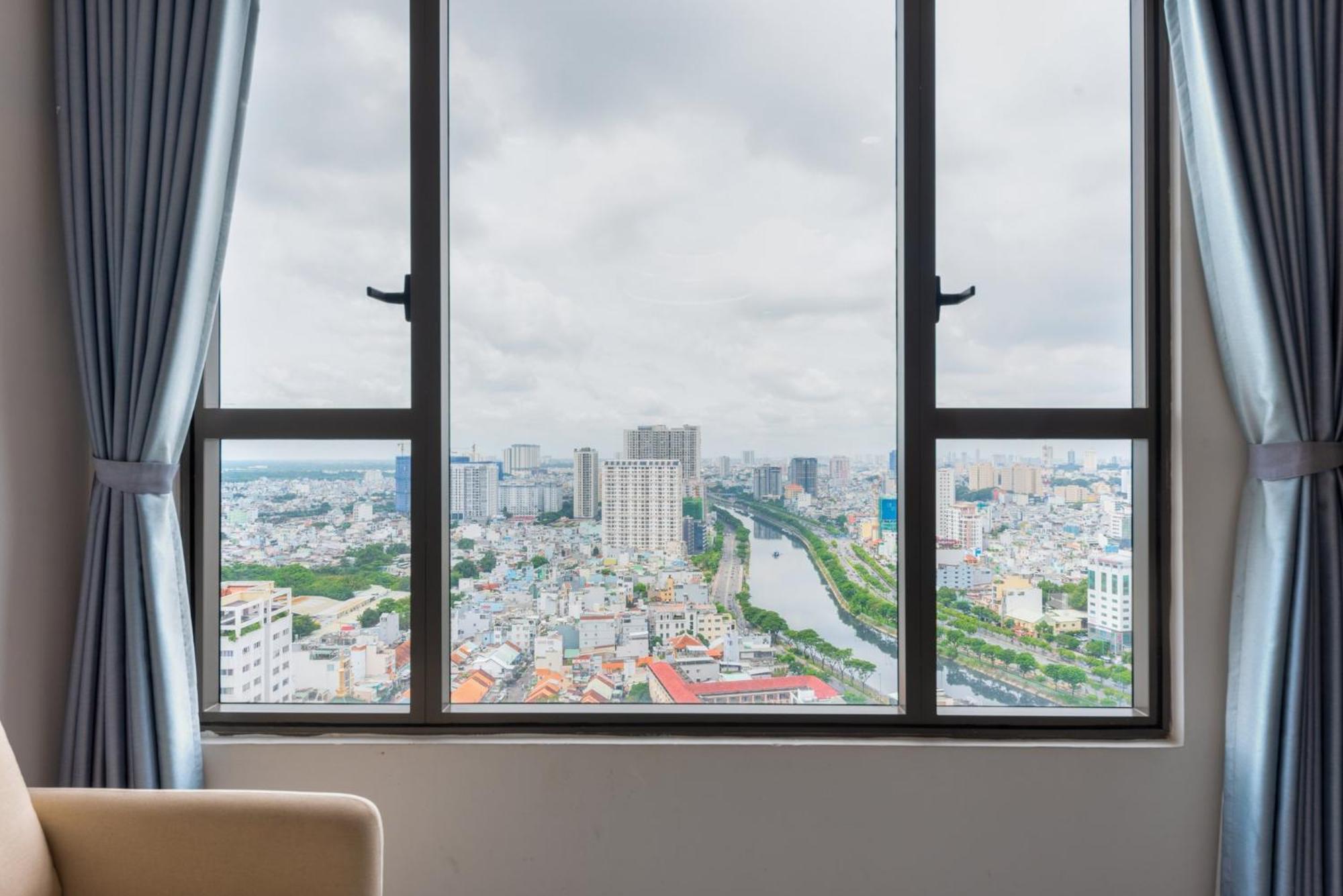 Chau Apartments - Infinity Pool- Ben Thanh Ho Chi Minh-staden Exteriör bild