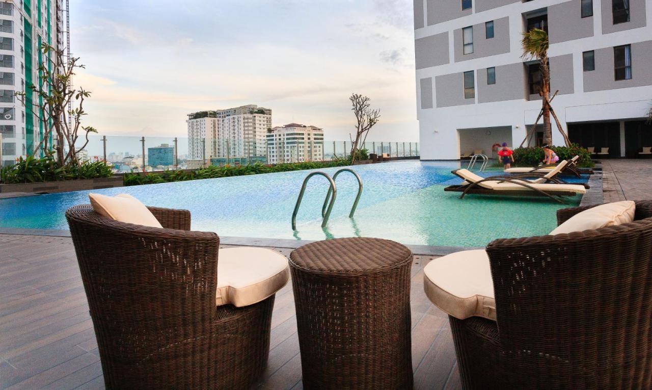 Chau Apartments - Infinity Pool- Ben Thanh Ho Chi Minh-staden Exteriör bild