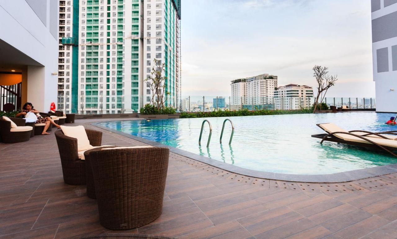 Chau Apartments - Infinity Pool- Ben Thanh Ho Chi Minh-staden Exteriör bild