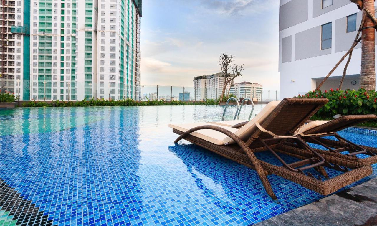 Chau Apartments - Infinity Pool- Ben Thanh Ho Chi Minh-staden Exteriör bild
