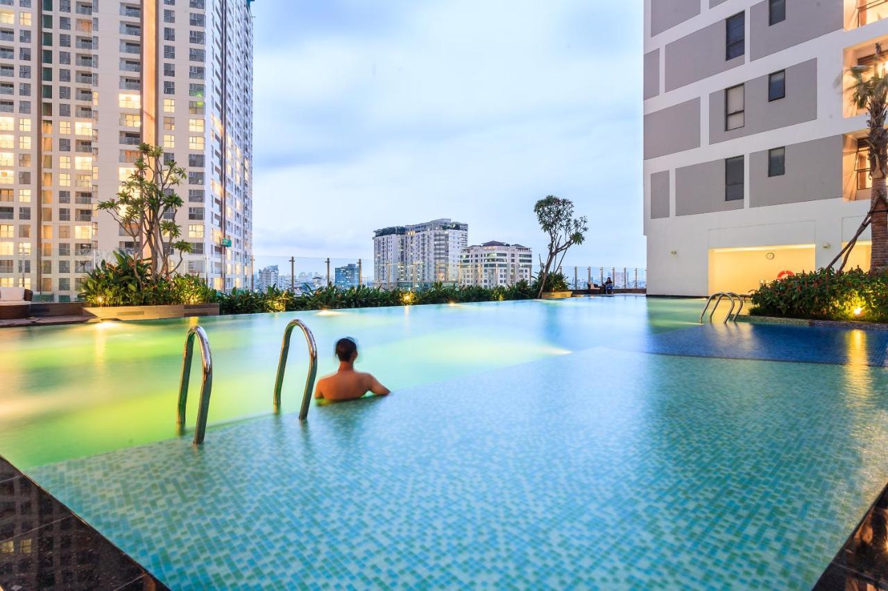 Chau Apartments - Infinity Pool- Ben Thanh Ho Chi Minh-staden Exteriör bild